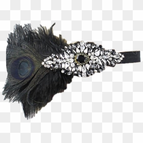 #headband #hairband #flapper #1920s #sticker #feather - Transparent Flapper Headband Png, Png Download - headband png