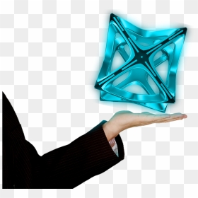 Touching Hologram Png, Transparent Png - hologram png