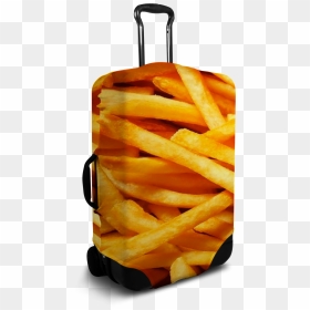 Luggage Cover/suitcase Cover - French Fries Suitcase, HD Png Download - beach towel png
