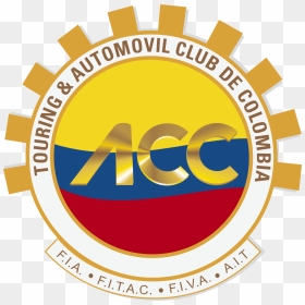 Escudo Automovil Club De Colombia - Touring Y Automovil Club De Colombia, HD Png Download - colombia png