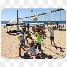 Beach Volleyball, HD Png Download - volleyball net png