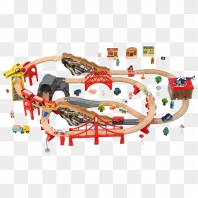 Rollercoaster Hump, HD Png Download - train track png