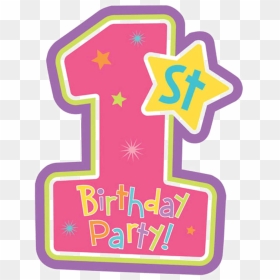 1st Birthday Vector Png , Png Download - 1st Birthday Transparent Background, Png Download - birthday celebration background png