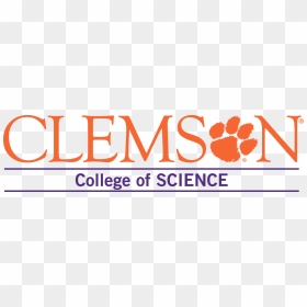 Clemson College Of Science ⇣ - Clemson Biological Sciences Logo, HD Png Download - tiger paw png