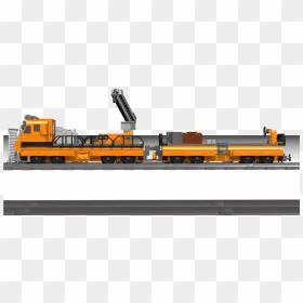 Railroad Track Maintenance Lego , Png Download - Track Maintenance Train Png, Transparent Png - train track png