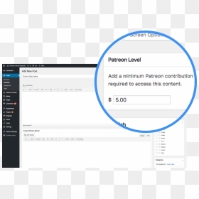 Patreon Icon Png - View Patreon Posts For Free, Transparent Png - patreon icon png