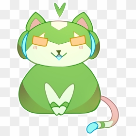 Transparent Kippah Png - Voltron Green Lion Cute, Png Download - lion face png