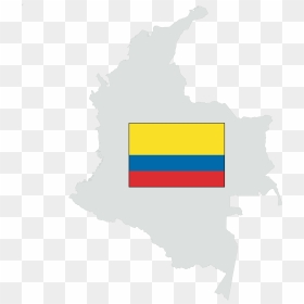 Colombia Map, HD Png Download - colombia png