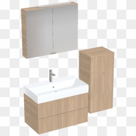 Bathroom Cabinet Drawer Sink - Muebles De Baño Png, Transparent Png - sink png