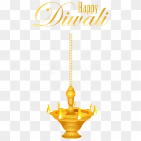 Free Png Download Happy Diwali Hanging Candlestick - Hanging Oil Lamp Png, Transparent Png - diwali logo png