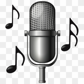 Microphone Music Note Emoji, HD Png Download - music emoji png