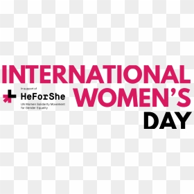 International Women"s Day - Sign, HD Png Download - women's day png