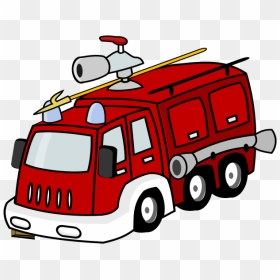 Fire Station Clip Art, HD Png Download - fire truck png