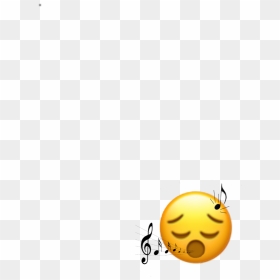 #emotions #emoji #sing #music - Smiley, HD Png Download - music emoji png