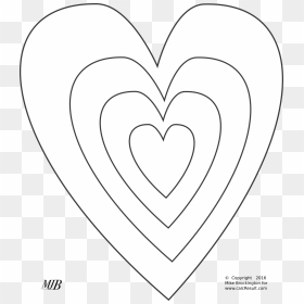 Best Quality Png File - Rainbow Heart To Color, Transparent Png - best quality png