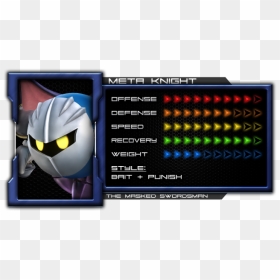 Meta Knight - Shulk Combos Smash Ultimate, HD Png Download - meta knight png