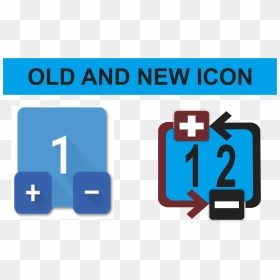Old And New Icon - Graphic Design, HD Png Download - new icon png