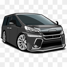 Toyota Vellfire Car Clipart - Honda, HD Png Download - toyota png
