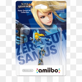 40 Zero Suit Samus - Super Smash Bros Zero Suit Samus Amiibo, HD Png Download - zero suit samus png