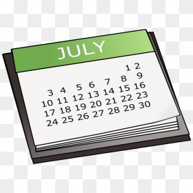 Basic Month Calender - Clipart Image Of Month, HD Png Download - calender png