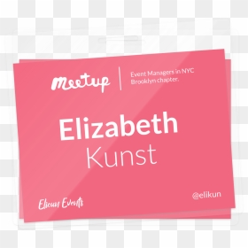 Elizabeth Lambert, HD Png Download - meetup png