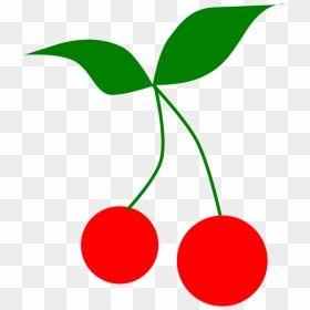 Cherry Clipart Black And Whit - Cherry Vector Free Png, Transparent Png - cherries png