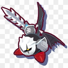 Dark Meta Knight-ksa - Dark Meta Knight Star Allies, HD Png Download - meta knight png