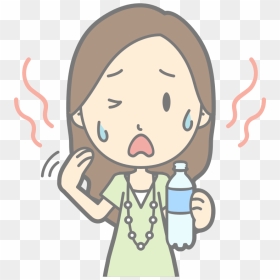 It"s Hot - Thirsty Clipart, HD Png Download - its a girl png