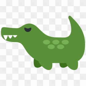 Cartoon Alligator 22, Buy Clip Art - Crocodile Emoji Twitter, HD Png Download - crocodile png