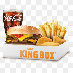 Burger King Menu Double Cheeseburger , Png Download - Burger King Food Transparent, Png Download - burger king crown png