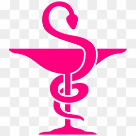 Cup Of Hygeia Clipart, HD Png Download - pink logo png
