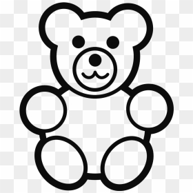 Soft Toys Dry Cleaning - Teddy Bear Coloring Page, HD Png Download - soft toys png