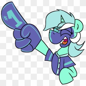 Cartoon, HD Png Download - foam finger png
