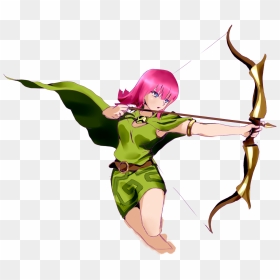 Jpg Library Library Archery Drawing Anime - +18 Clash Of Clans Archer Queen, HD Png Download - archery png