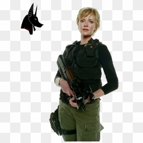 Stargate Sg-1 Amanda Tapping Hot - Stargate Sg1 Sam Carter, HD Png Download - stargate png