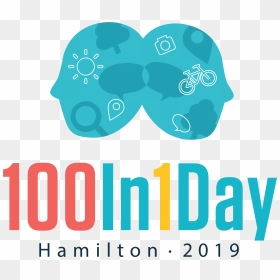 100in1day Hamilton, HD Png Download - hamilton logo png