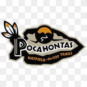 Pocahontas Trail Hatfield Mccoy Trails Map, HD Png Download - fire trail png