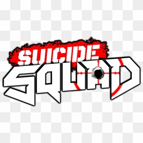 Suicide Squad Title Png, Transparent Png - suicide squad png