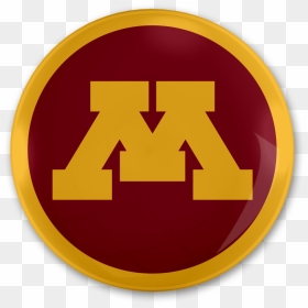 Block M Button - Minnesota Golden Gophers Flags, HD Png Download - square logo png