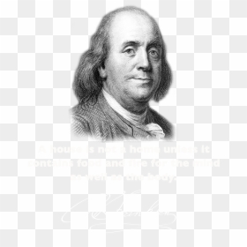 Benjamin Franklin Png Page - Benjamin Franklin Png, Transparent Png - benjamin franklin png