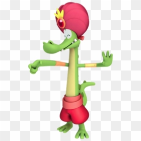 Pirata And Capitano Character Crocodile - Cartoon, HD Png Download - crocodile png