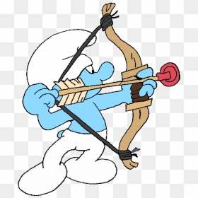 Transparent Archery Png - Archer Clumsy Smurf, Png Download - archery png