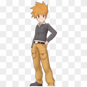 Gary Pokemon Masters, HD Png Download - professor oak png