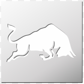 Pochoir Red Bull Tattoos In Red Bull, Bull Tattoos, - Red Bull Stencil Logo, HD Png Download - red bull png