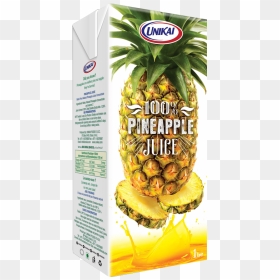 Pineapple - Unikai Pineapple Juice, HD Png Download - pineapple juice png