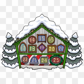 Club Penguin Rewritten Wiki - Advent Calendar, HD Png Download - calender png