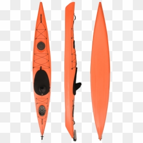 Single Person Rotomolded Sea Kayak Set - Sea Kayak, HD Png Download - kayak png