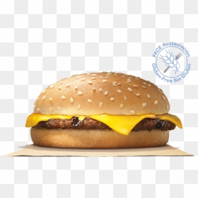 Burger King Hamburguesa Con Queso , Png Download - Burger King Cheeseburger Png, Transparent Png - burger king crown png