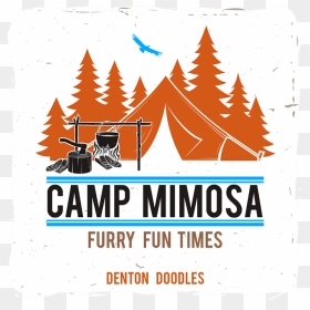 Camp Mimosa Boarding - Vector Graphics, HD Png Download - camp png