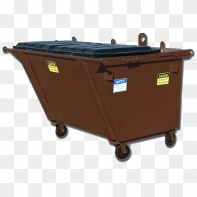 2 Yard Commercial Dumpster - Hand Luggage, HD Png Download - dumpster png